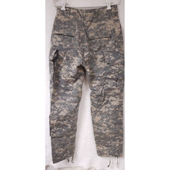 US ARMY Small Long ACU BDU Digital Camo Tactical Military Combat Cargo Pants - Picture 8 of 14